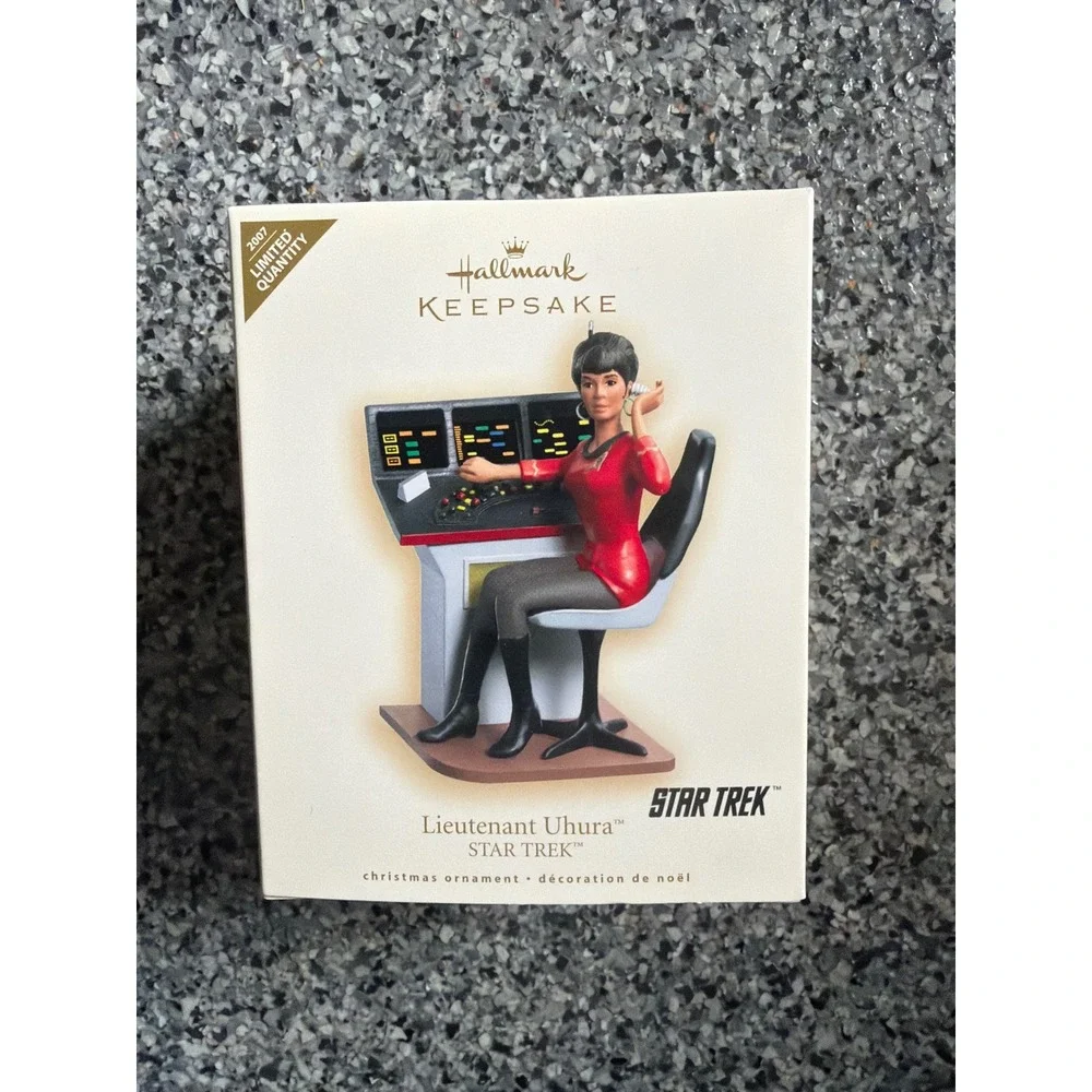 2007 Hallmark Keepsake Star Trek Lieutenant Uhura Limited‎ Ornament QXE9029